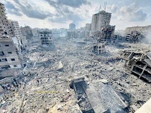 destroyed Gaza
