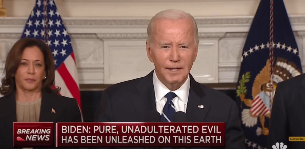 Click to enlarge Biden speech