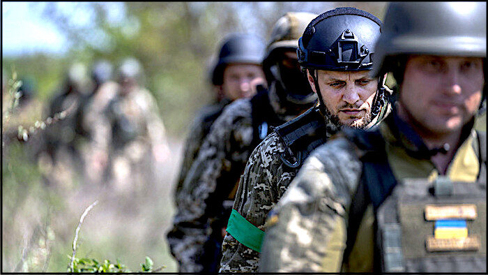Ukraine infantry