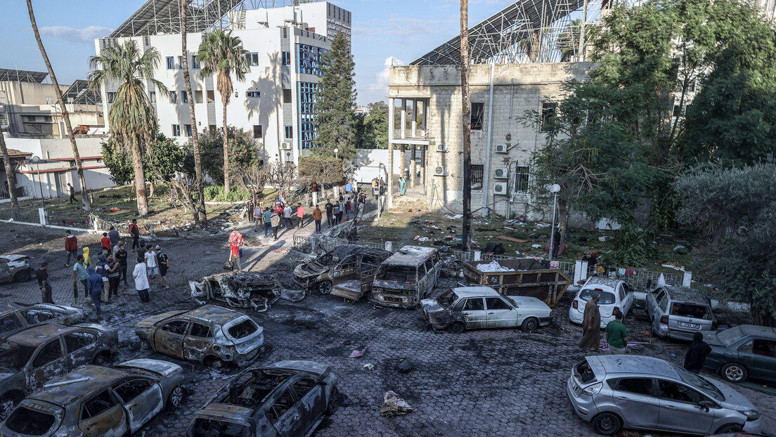 Hospital gaza bombed al ahli