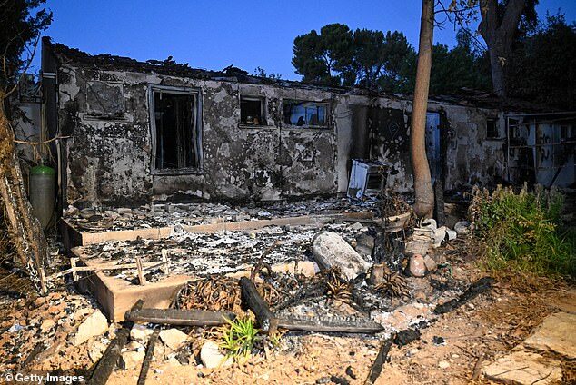 Click to enlarge house in gaza