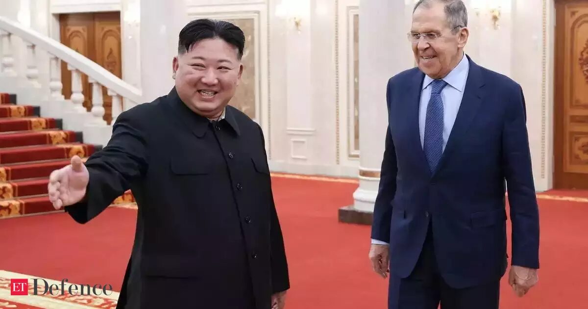Kim Jong Un Sergei Lavrov
