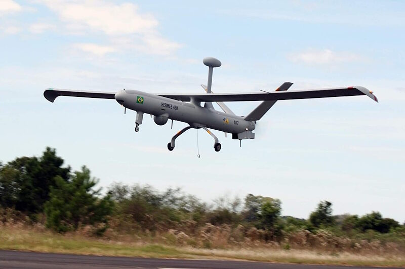 Click to enlarge Hermes 450 israel drone