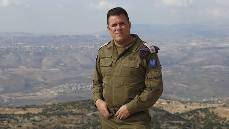Jonathan Conricus Israeli Army Spokesperson