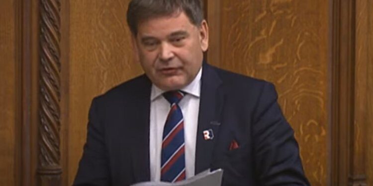 Andrew Bridgen, the former Conservative now Reclaim MP