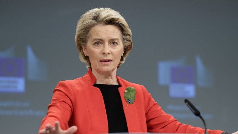 Click to enlarge Ursula von der Leyen.