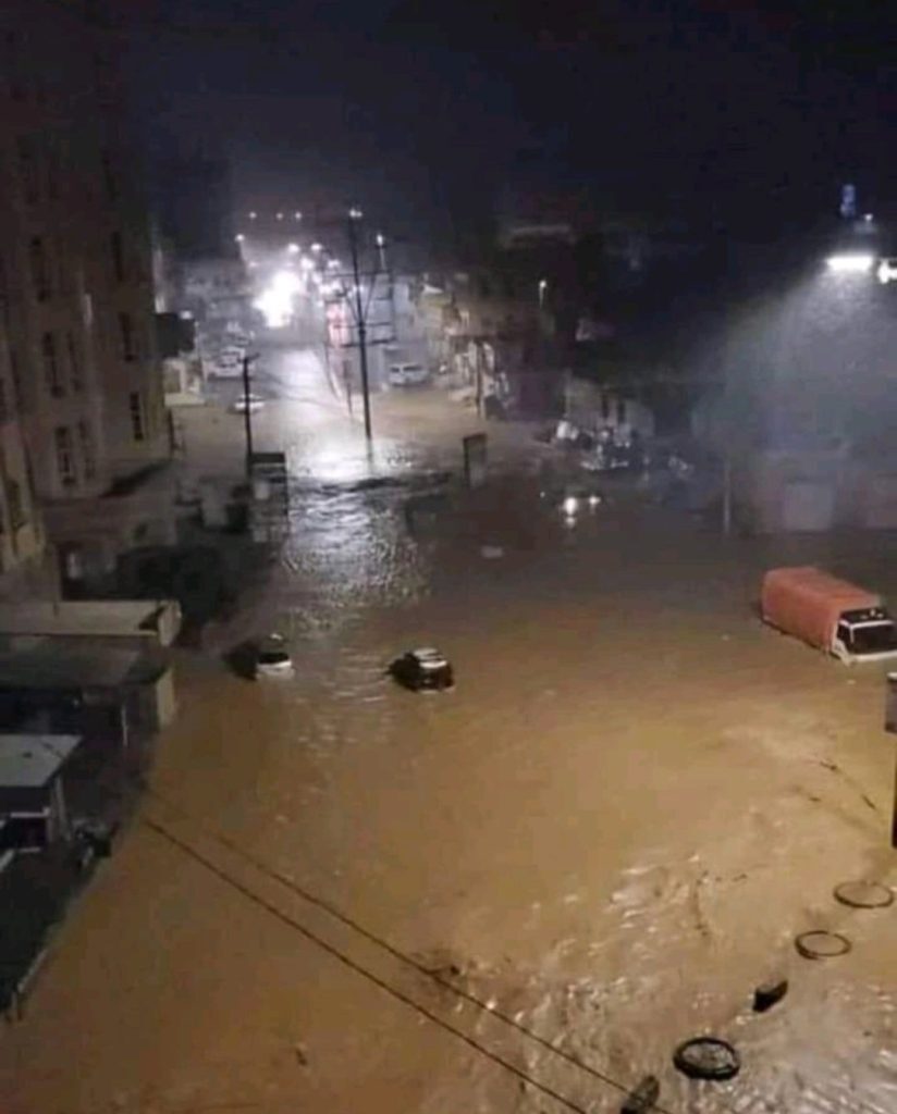 Floods in Al Mahrah Governorate, Yemen,