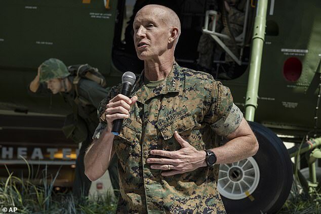 Click to enlarge Lt. Gen. James Glynn invasion gaza