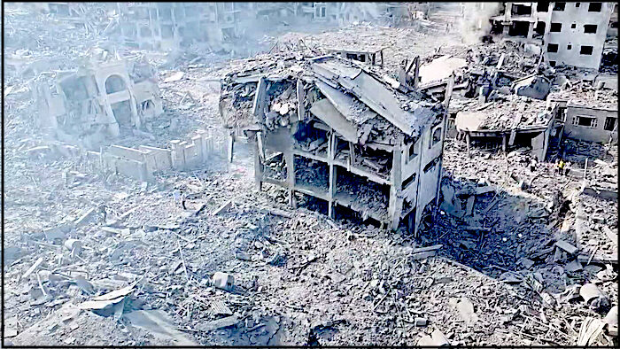 Gaza rubble