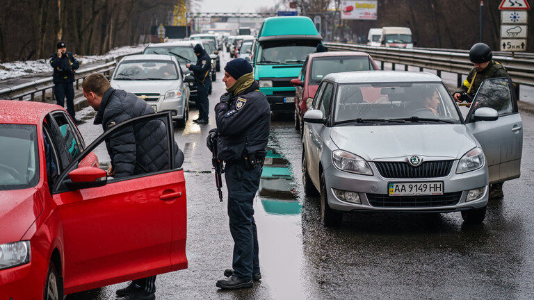 ukraine checkpoint
