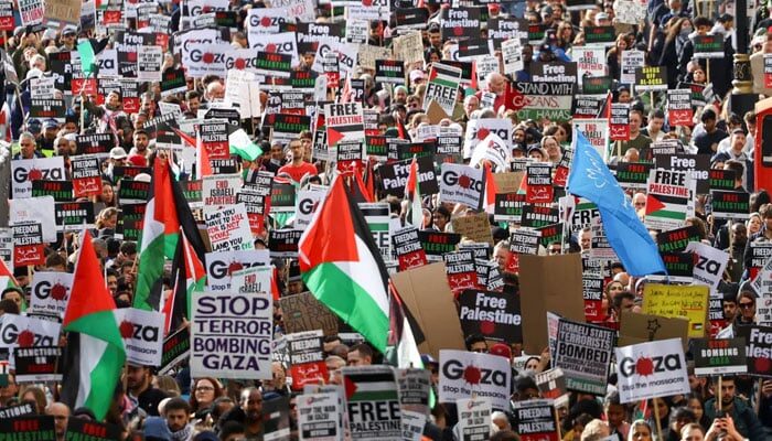 WATCH: Global protests in support of Palestine after deadly Israeli bombing