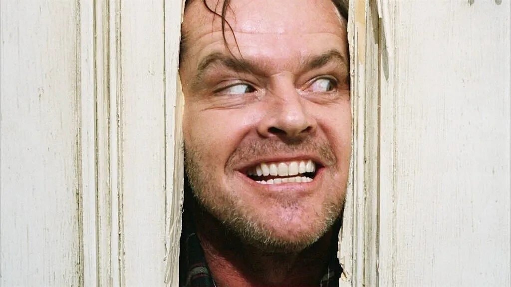 jack nicholson the shining psychopath