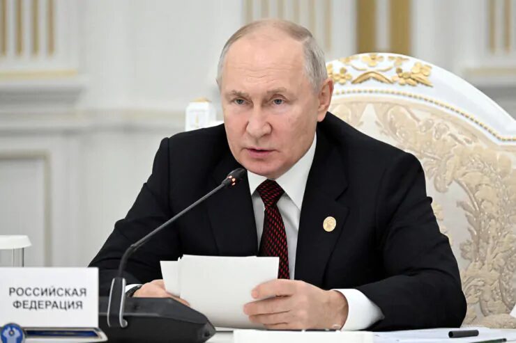 Click to enlarge President Putin