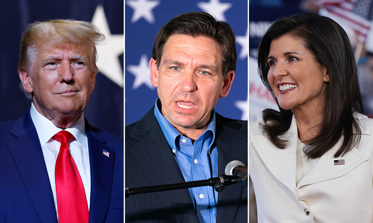 trump desantis haley republican president candidates 2024