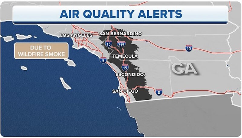 Click to enlarge highlands fire california 2023