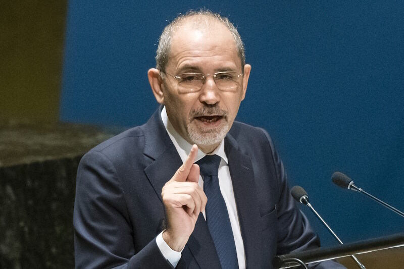 Jordan's Foreign Minister Ayman Safad
