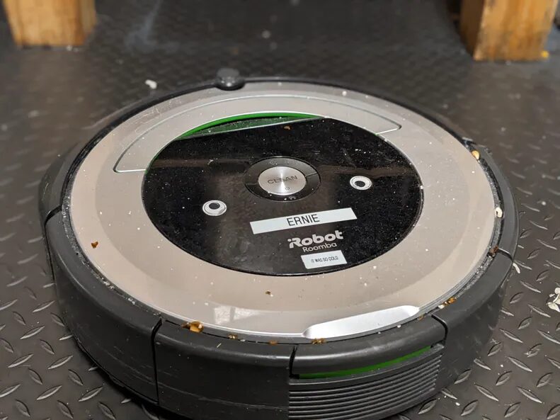 Click to enlarge roomba south pole earnie