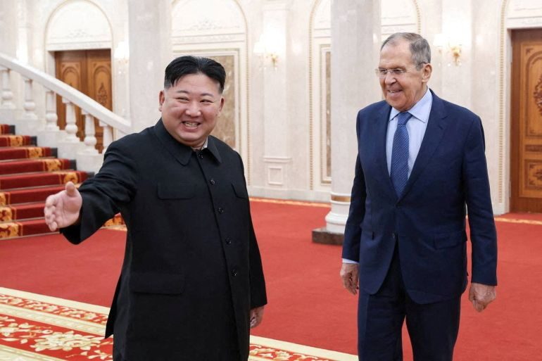 Kim Jong Un Lavrov korea russia north