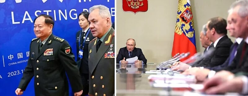 Click to enlarge shoigu russia General Zhang Youxia shina