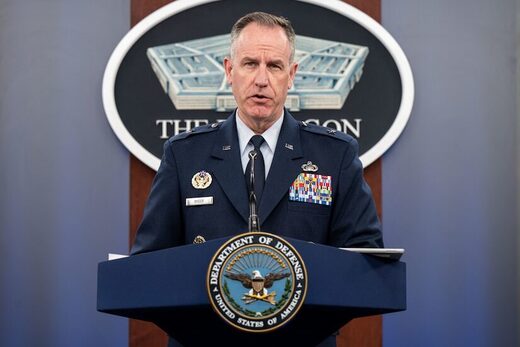 Pentagon Press Secretary Air Force Brig. Gen. Pat Ryder