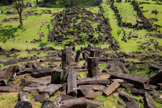 Click to enlarge Gunung Padang