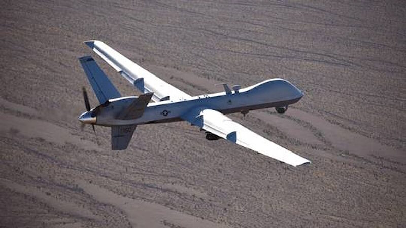 reaper drone test