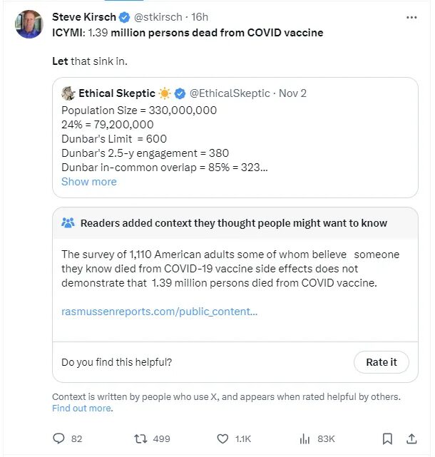 Click to enlarge steve kirsch tweet 1
