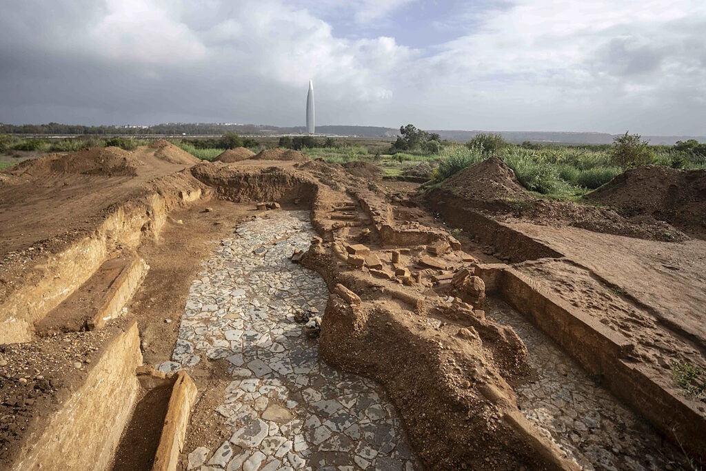 chellah ancient morroco port rabat