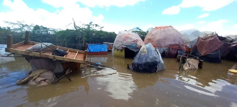 Floods negatively impacted IDP (internally displaced person) camps in Jowhar, capital city of Hirshabelle state, Somalia, November 2023.