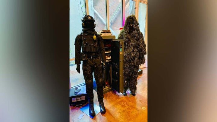 Click to enlarge ghillie suit, tactical armor