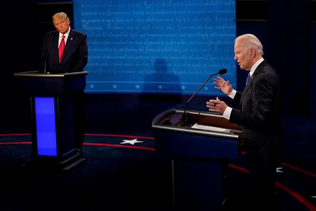 biden trump 2020 debate 2024 election