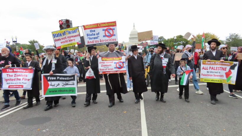 jews protest war