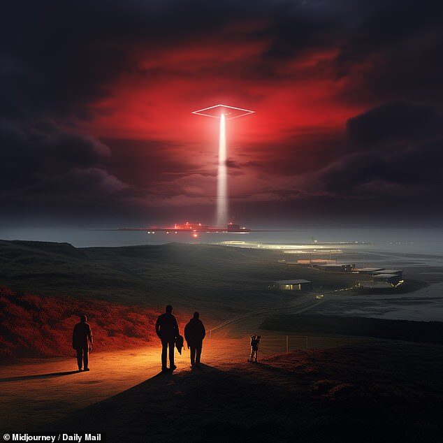 UFO red square vandenburg AFB