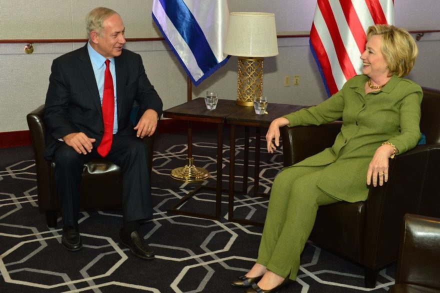 Click to enlarge hillary clinton netanyahu