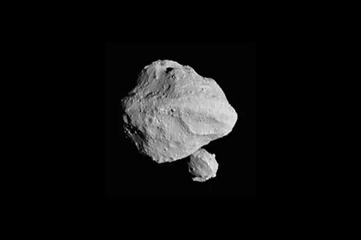 Click to enlarge asteroid dinkinesh tiny moon