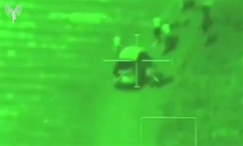 Click to enlarge Israeli Apache helicopter attack