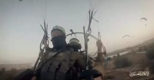 Hamas paraglider troops