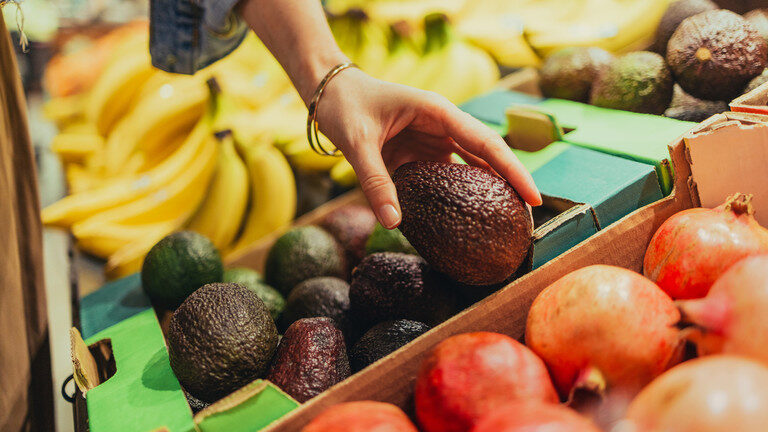 Click to enlarge fruits and vegetables