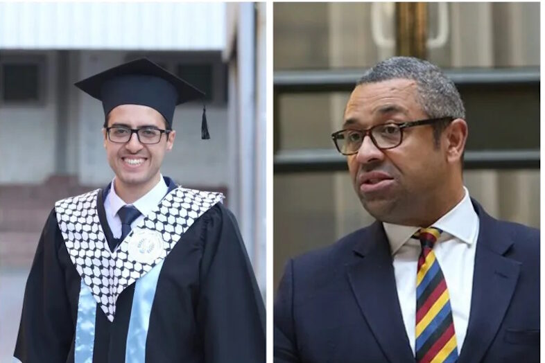 Dr. Maisara Alrayyes  ex-British Foreign Secretary James Cleverly