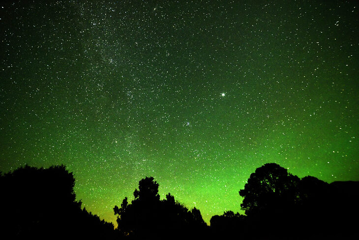 Click to enlarge airglow