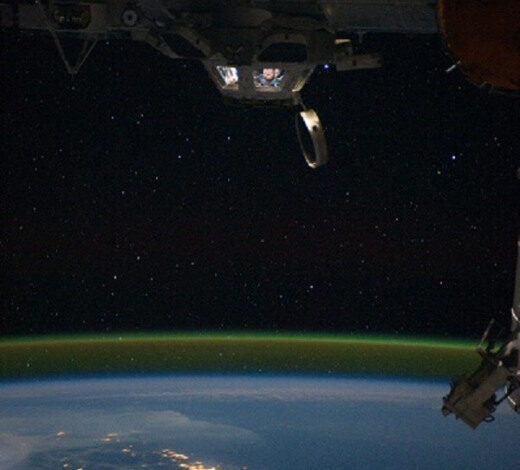 Click to enlarge airglow