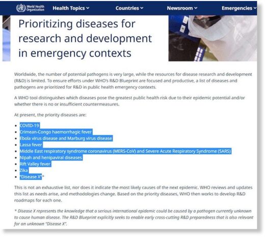 prioritizing diseases