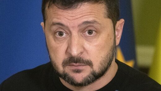 Click to enlarge Ukrainian President Vladimir Zelensky.