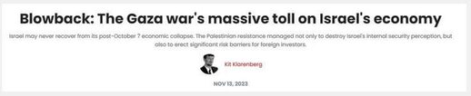 headline klarenberg gaza op ed the cradle