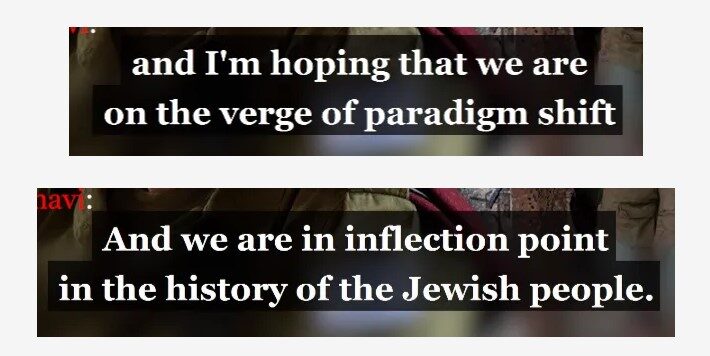 Click to enlarge Aviv Kohavi israel general leaked quote