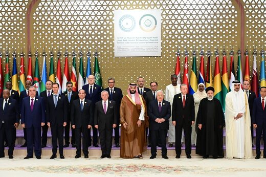 Click to enlarge arab leauge summit israel gaza war