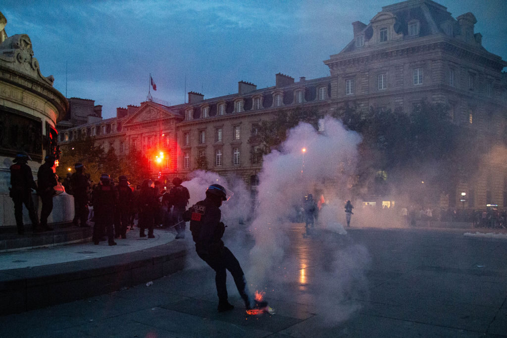 riot in europe