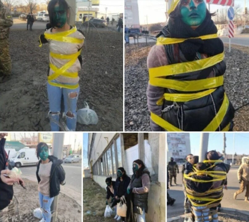 ukraine women torture public