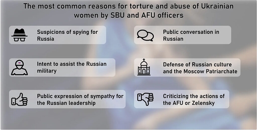 ukraine women torture reasons sbu afu