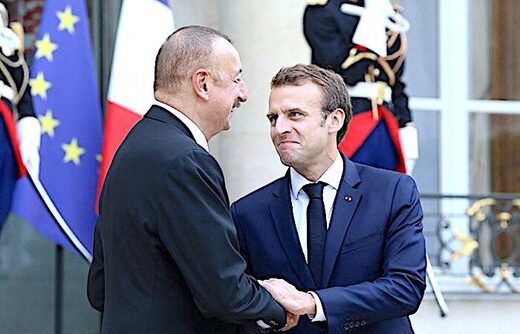 Click to enlarge Macron/Aliyev